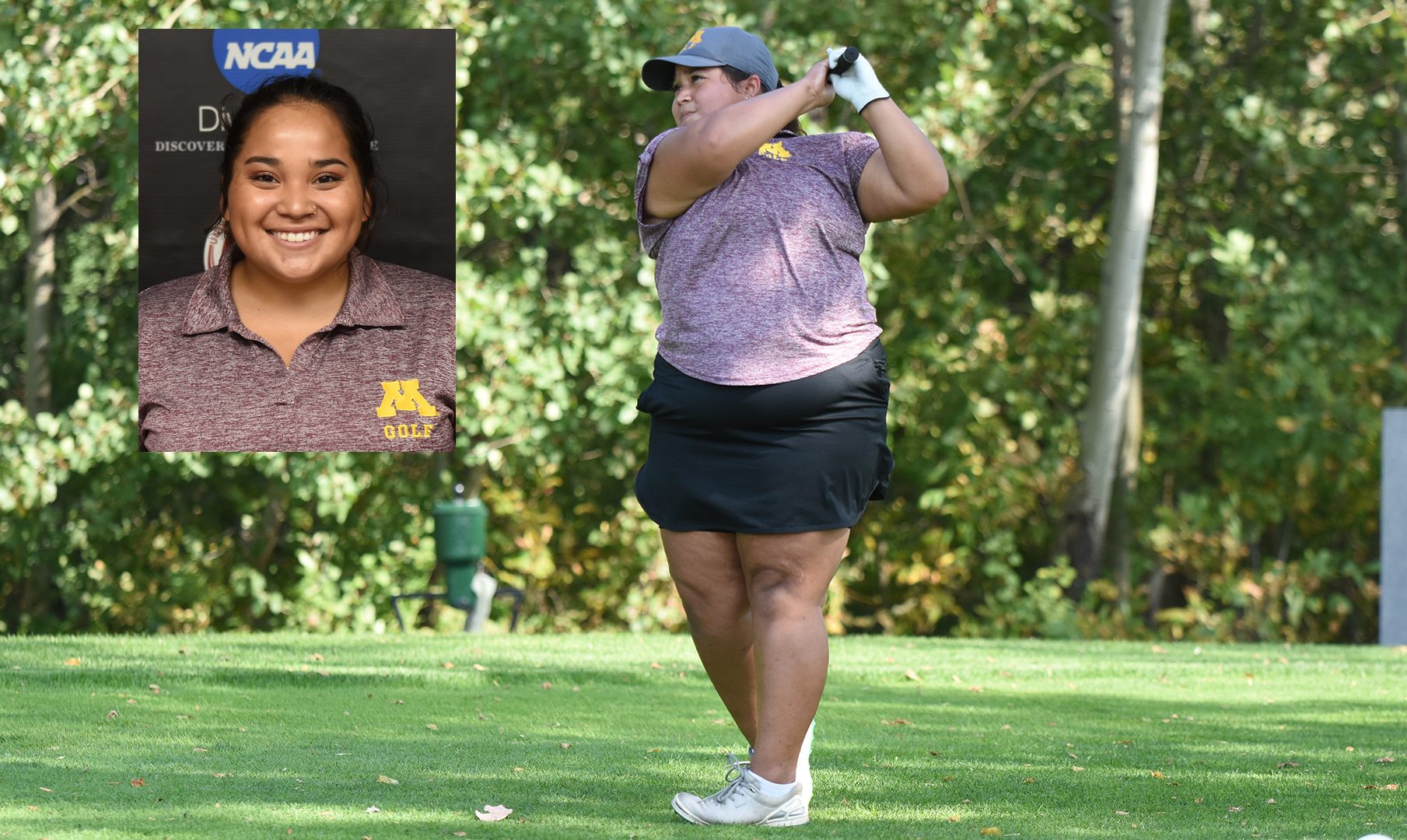Minnesota Morris Golfer Payton Sierra (Oglala Lakota): “I want to be the person that the youth back on the reservation need.”