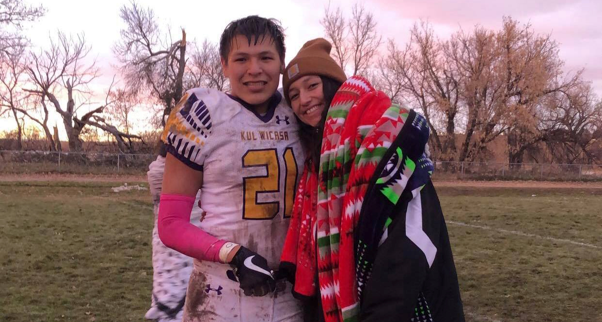 Tjay Head (Sioux): Taking A Never Give Up Attitude To The All Nations Football Conference Championship Game