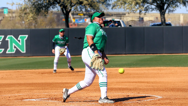 Janie Worthington (Kiowa/Caddo) pitched 5 innings and allowed only one hit while striking out 10 batters