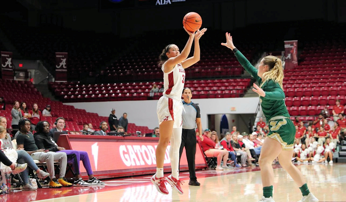 Aaliyah Nye (Potawatomi) Scores 16 Points as Alabama Dominates in 70-41 ...