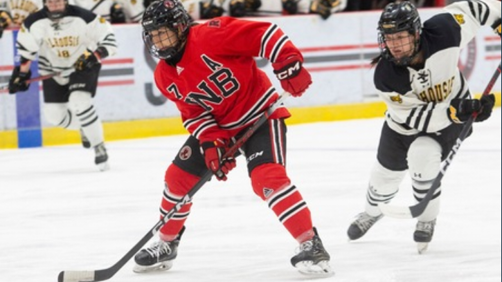 Lily George (Nipissing First Nation) has been named the Most Valuable Player in Atlantic University Sport women’s hockey