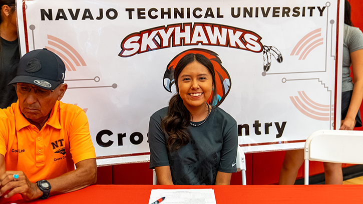 Navajo Technical University Signs Cross Country Athlete Emily Bennett