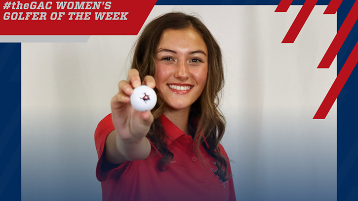 Northwestern Oklahoma State Golfer Gracie Doke (Cherokee) earned the GAC Conference women’s Golfer of the Week Honors