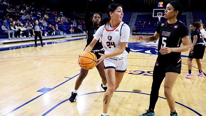 KK Bass (Yakama Nation) Added 16 Points for University of Texas-Tyler in Win over Dallas Christian