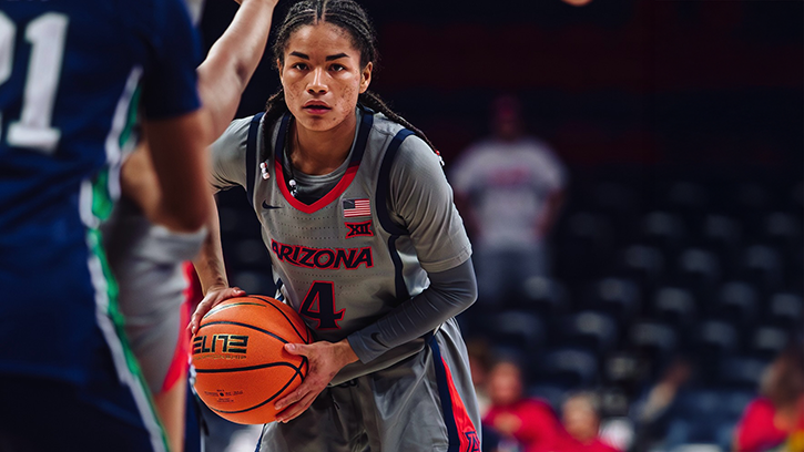 Lani Cornfield (Seneca Nation) Scored 15 Points for the Arizona Wildcats in a 88-70 Win over Chicago State