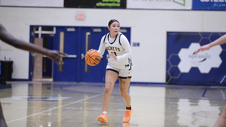 Tailey Harris (Assiniboine/Sioux) dropped 14 points with a game-high five assists to help lead MSUB to a Win