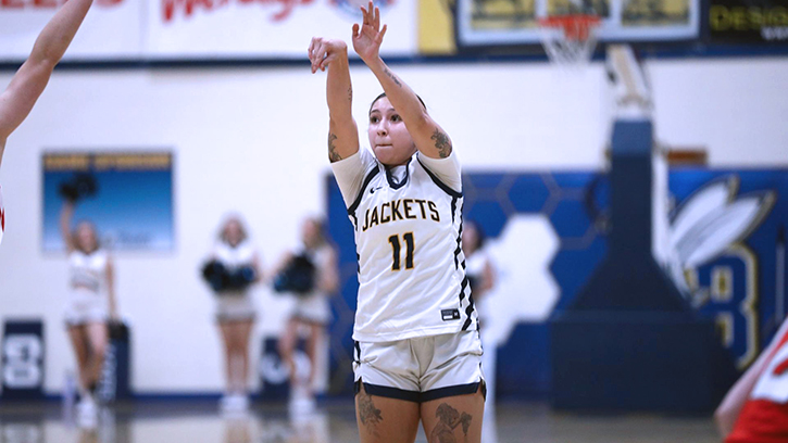 Tailey Harris (Assiniboine/Sioux) scored a career-high 19 points for the MSU-Billings against Saint Martin’s