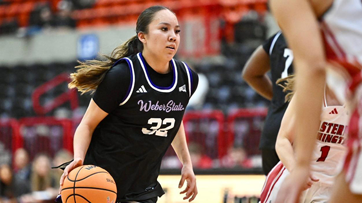 Lanae Billy (Navajo) led the way for Weber State with 15 points in a loss at Eastern Washington, 73-58