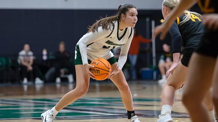 Margie Stevens (Oneida) scored a game-high 24 points as Wisconsin Lutheran College secures a 71-64 Win