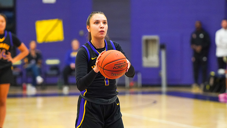 Myona Dauphinais (Spirit Lake Nation) led Haskell Indian Nations University with 23 Points in Win