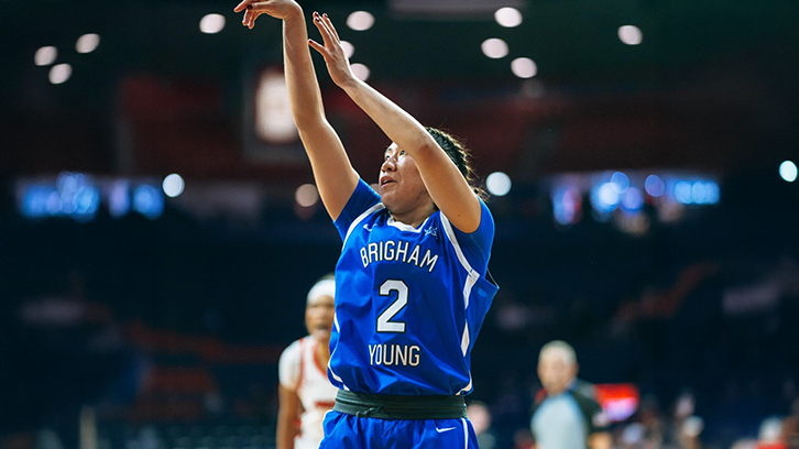 Sydney Benally (Navajo) had a game-high 9 assists as BYU takes down Houston, 79-64