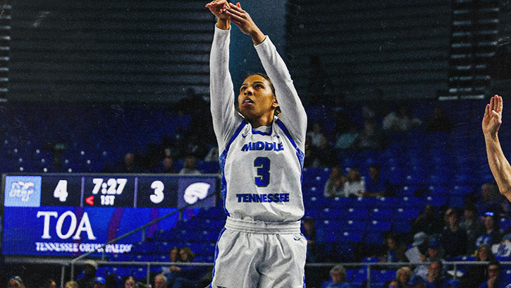 Alayna Contreras (Ojibwe) had a season-high 25 points for Middle Tennessee State in Win over W. Kentucky