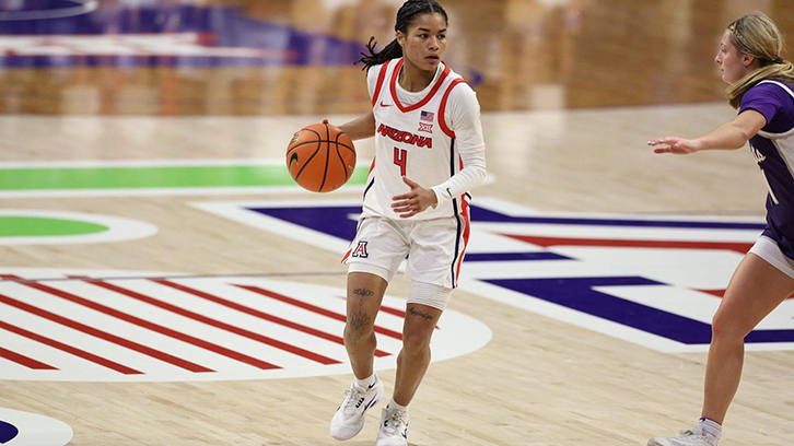 Noelani Cornfield (Seneca) led Arizona with 21 points who take down Kansas State 72-62 at home