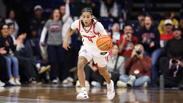 Noelani Cornfield (Seneca) Scored a Career-High 25 Points for Arizona who fall to Colorado