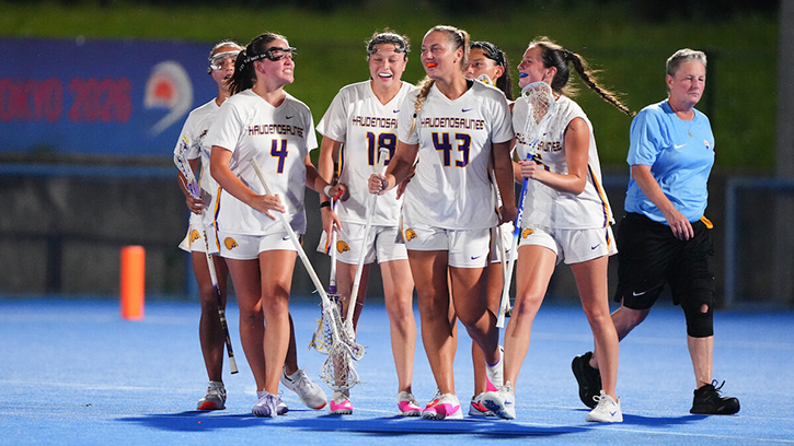 Haudenosaunee win 13-7 over Ireland to advance to quarterfinals of World Lacrosse Championships