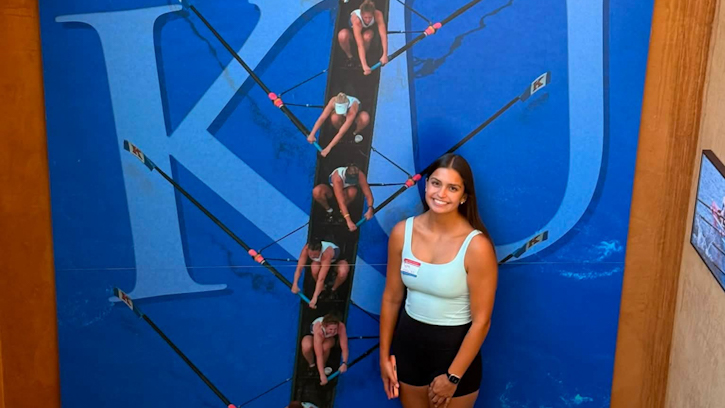 From the Diamond to the Water: Tyjha Henderson (Potawatomi) Finds New Life with Jayhawk Rowing